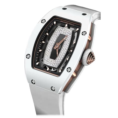 richard mille automatic ladies watch rm07-01|Richard Mille bracelet.